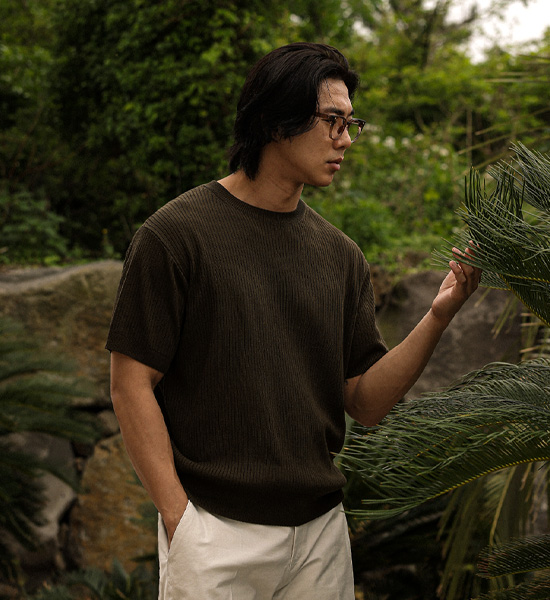 드로비나 short-sleeved knitwear