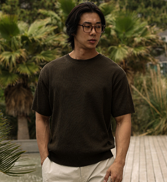 드로비나 short-sleeved knitwear