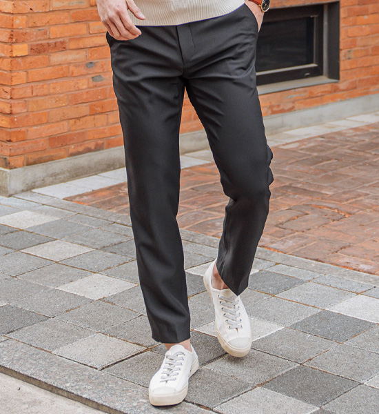 WWrinkle free Slacks<br><font color="#098a09"><B>*Select length (Basic,Long+10cm)</B></font>