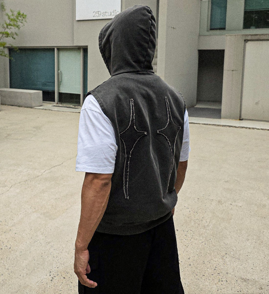 스타키 pigment Hooded Vest
