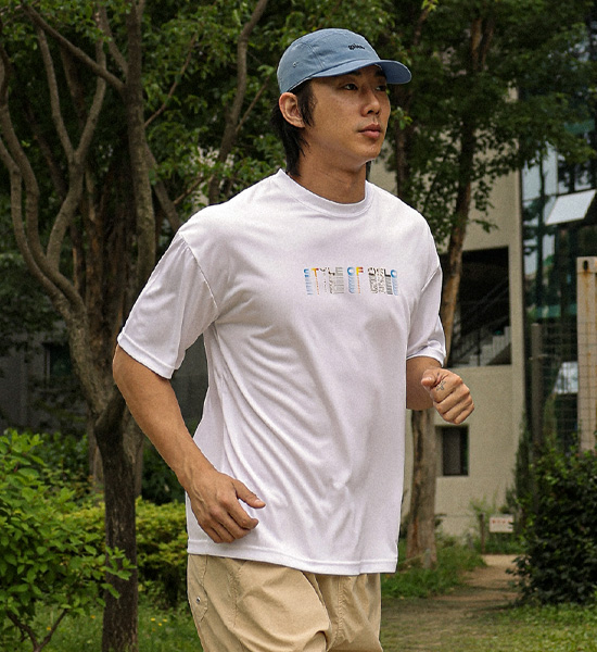 (L-5XL)<br>듀라노 Aerocool Short T shirts