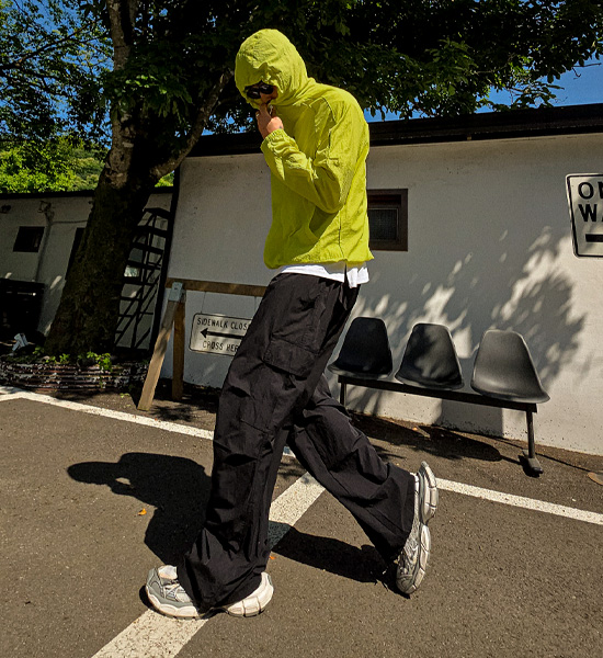 (L-4XL)<br>오파니 wide fit cargo-banding pants 3002