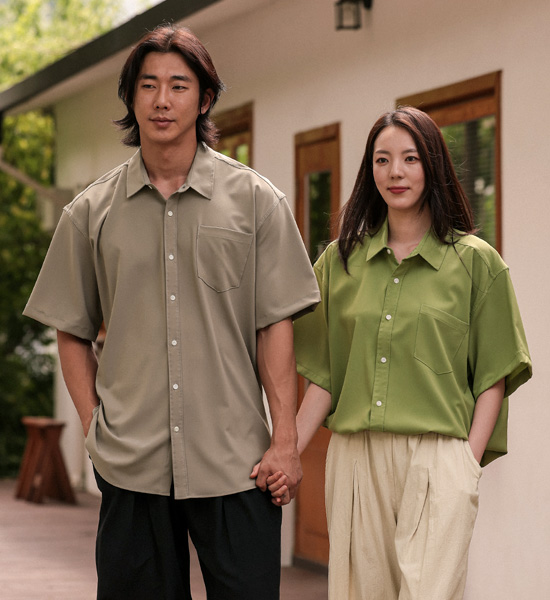 (M-4XL)<br>파슈카니 Semi-wide fit linen banding pants