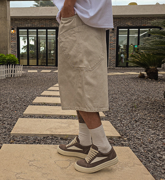 (S-5XL)<BR>그라소 Bermuda Shorts D584