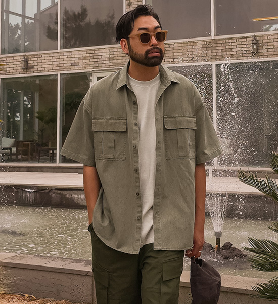 (XL-6XL)<BR>후아라스 short-sleeved shirt