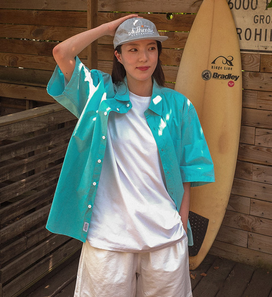 (L-6XL)<BR>모카렌 short-sleeved shirt