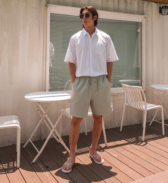 (L-6XL)<BR>모카렌 short-sleeved shirt