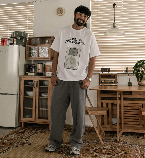 (L-5XL)<br>쿠르사브 Short T shirts