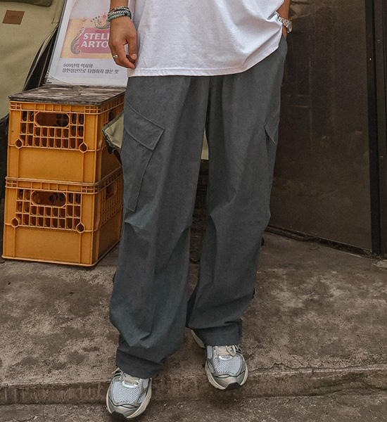 (XL-5XL)<BR>루오스토 Semi-wide fit 카고밴딩밴츠