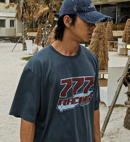 (XL-6XL)<BR>마옹 pigment Short T shirts 777