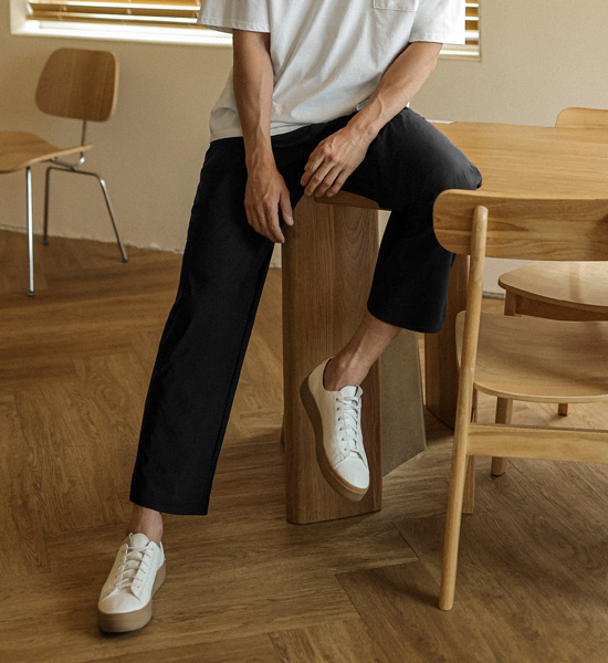 (L-6XL)<BR>티크리트 standard fit Cooling banding pants<br><font color="#072c81"><B>[ W.DNA ]</B></font>