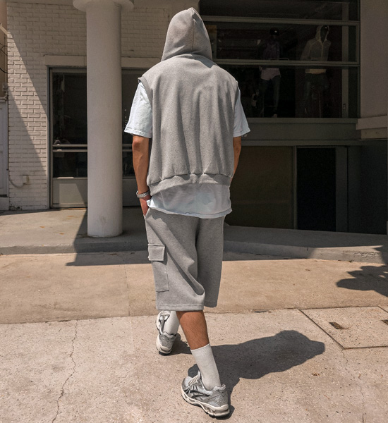 (XL-5XL)<br>포르카모 cargo banding shorts