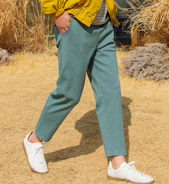 (L~5XL)<BR>주비스 banding pants
