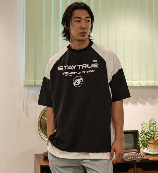 미스라타 nylon Short T shirts