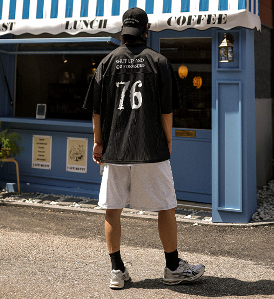(XL-6XL)<BR>마다인 short-sleeved rugby shirt T041 <br><font color="#072c81"><B>[ W.DNA ]</B></font>