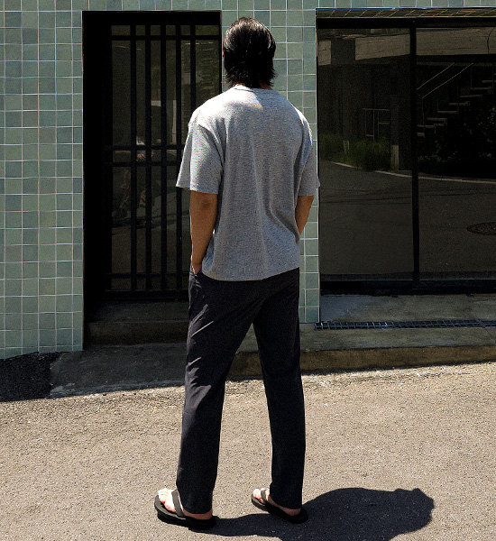 (L-4XL)<br>보니아토 Henley neck Short T shirts
