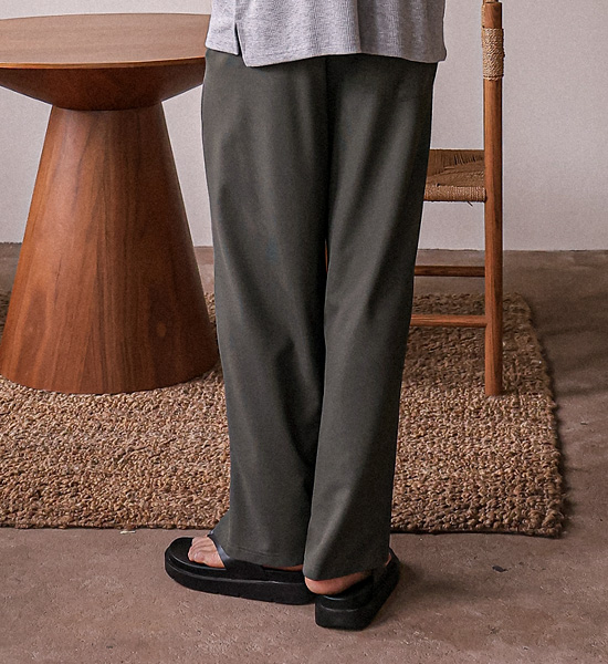 <font color="#fd6241">★오까네데이★</font><br>(L-6XL)<br>포엘러 Waffle banding pants(standard fit/wide fit)