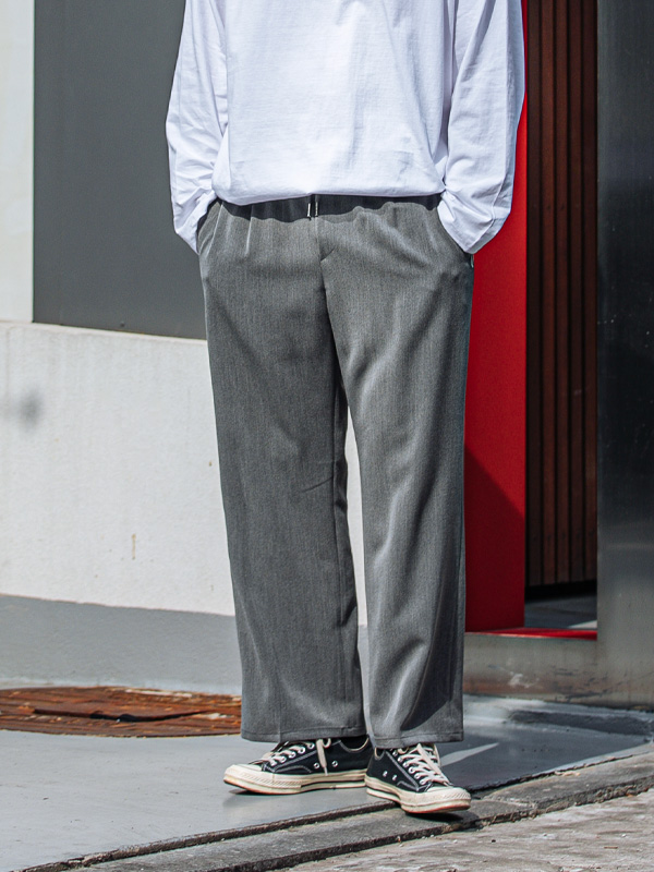 (S-6XL)<BR>크라핀 wide banding pants