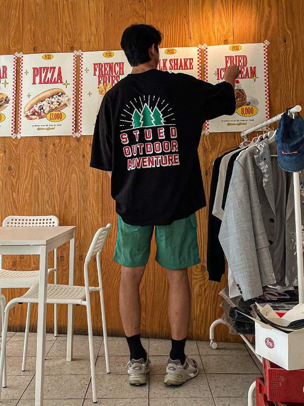 (XL-6XL)<br>포메탈 Short T shirts T185