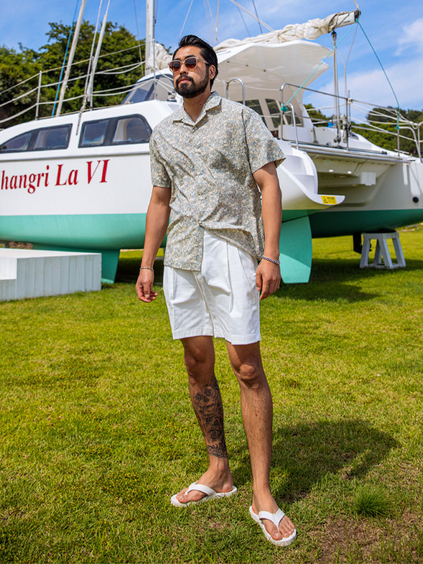 (L-5XL)<BR>토런스 주름반바지