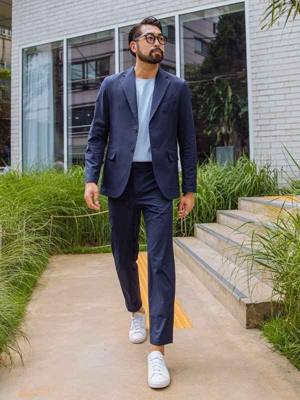 (M-5XL)<BR>모탈라 Jacket+볼프스 Sidebanding Slacks <br><font color="#098a09"><B>Select length 하(Basic,Long+10cm)</B></font>
