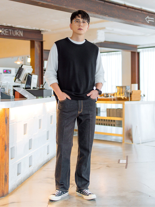 (L~4XL)<BR>라이건 Vest
