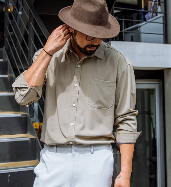 (M-6XL)<br>글리보 Linklefree spandex shirt<BR><B><FONT COLOR="#ff4800">[Additional discount]</FONT></B>