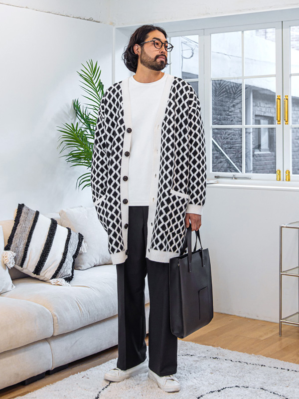 (XL-6XL)<BR>카노라도 Cardigan