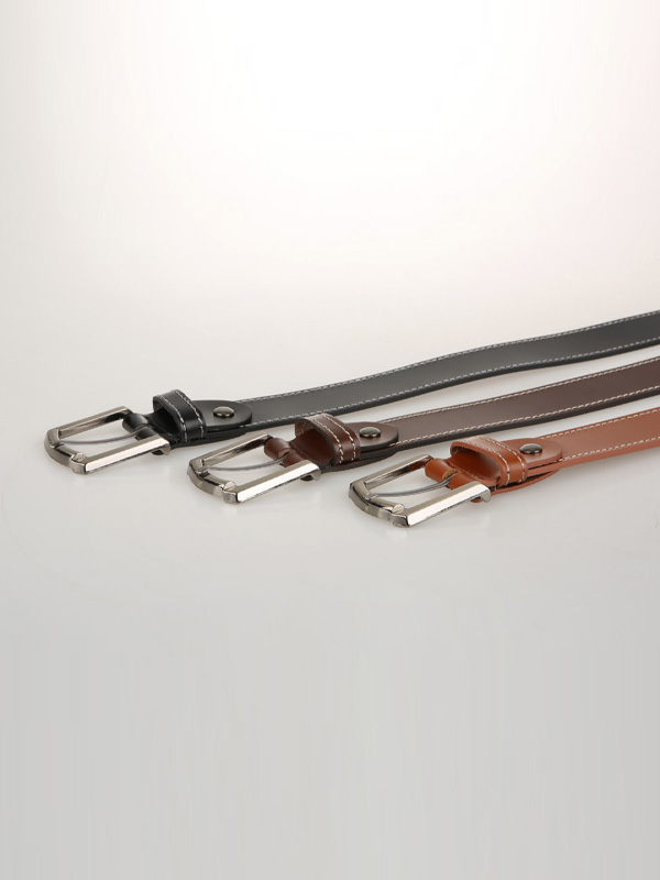(Wearable up to 41 inches)<BR>카이커 stitch Cowhide Belt