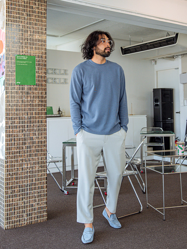 (2XL-5XL)<br>프린빌 a long-sleeved t-shirt