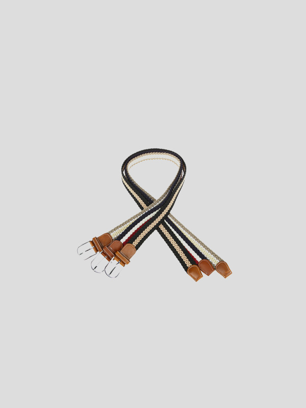 (Wearable up to 42 inches)<BR>트루오 배색밴드벨트