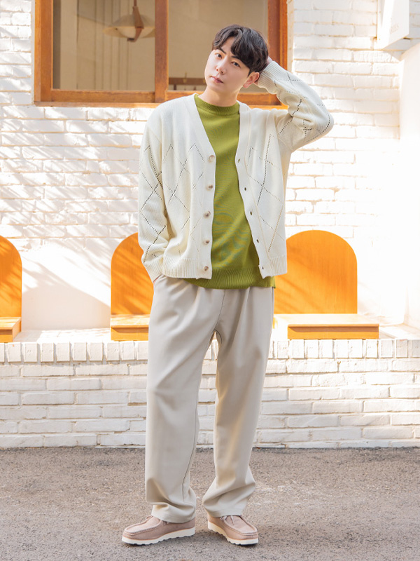 (XL-6XL)<br>포르샤우 banding pants <br><font color="#098a09"><B>Select length (Basic,Long+10cm)</B></font>