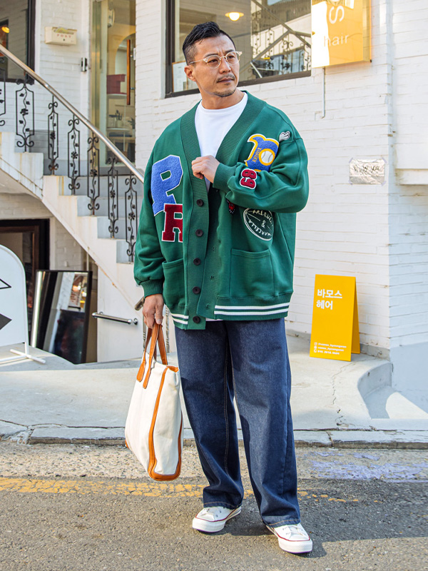 (XL-6XL)<BR>린플랑 Cardigan