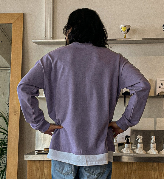 (L-6XL)<br>린멋  a long-sleeved t-shirt