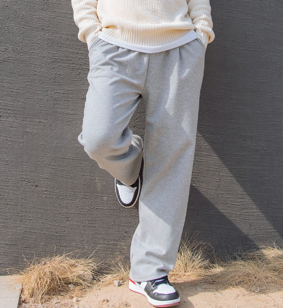 (L-6XL)<br>린트로 Wide Training Pants <br><font color="#098a09"><B>Select length (Basic,Long+10cm)</B></font>