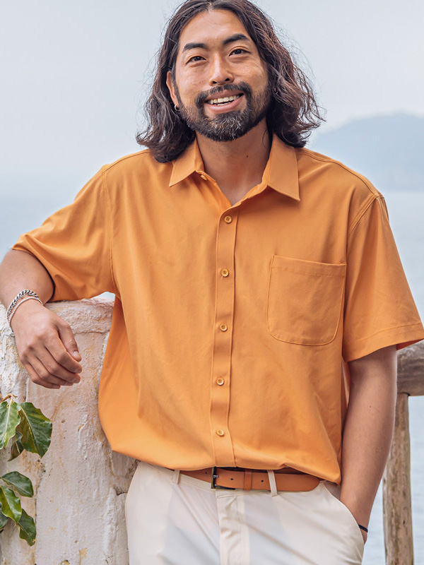 (M-6XL)<br>시코라 반팔스판셔츠