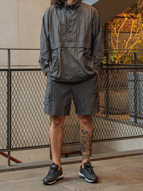 (XL-6XL)<BR>다마르 string anorak+스코샤 Cargo Banding Shorts<br><font color="#072c81"><B>[ W.DNA ]</B></font>