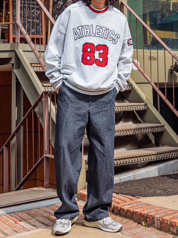 (2XL-4XL)<BR>피즈모 non-wash denim pants