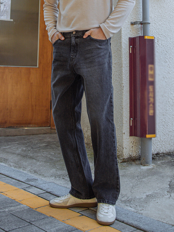 (L-4XL)<BR>튜펜 denim pants 1060