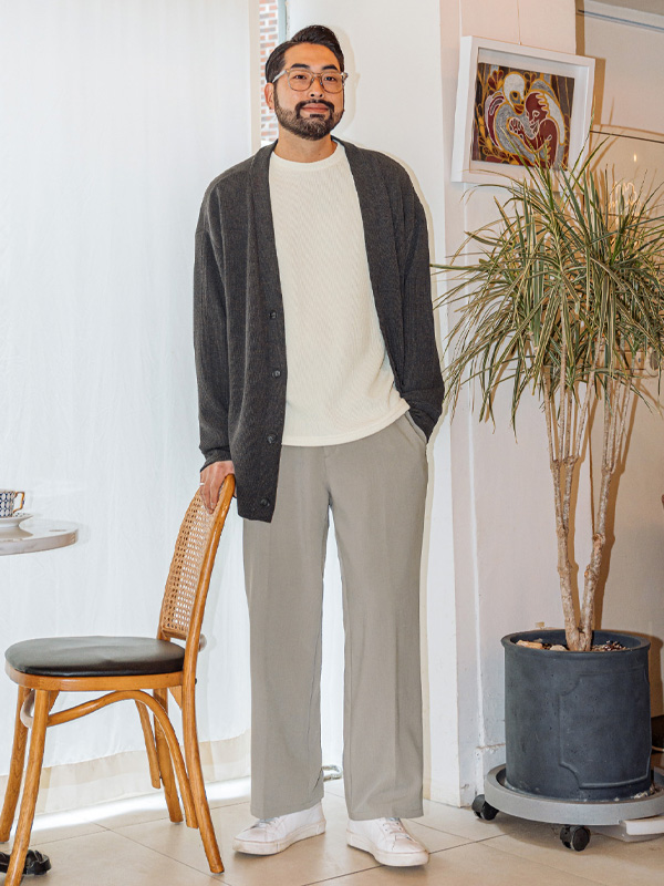 (XL-5XL)<BR>보르누 Cardigan 565