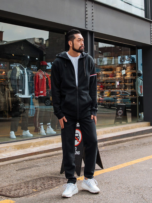 (2XL-3XL)<BR>잡아준다면 Hoodies zip up
