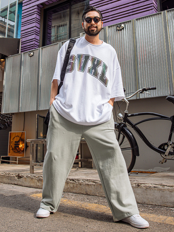 (XL-6XL)<br>오르모크 홀로그램 Short T shirts T267