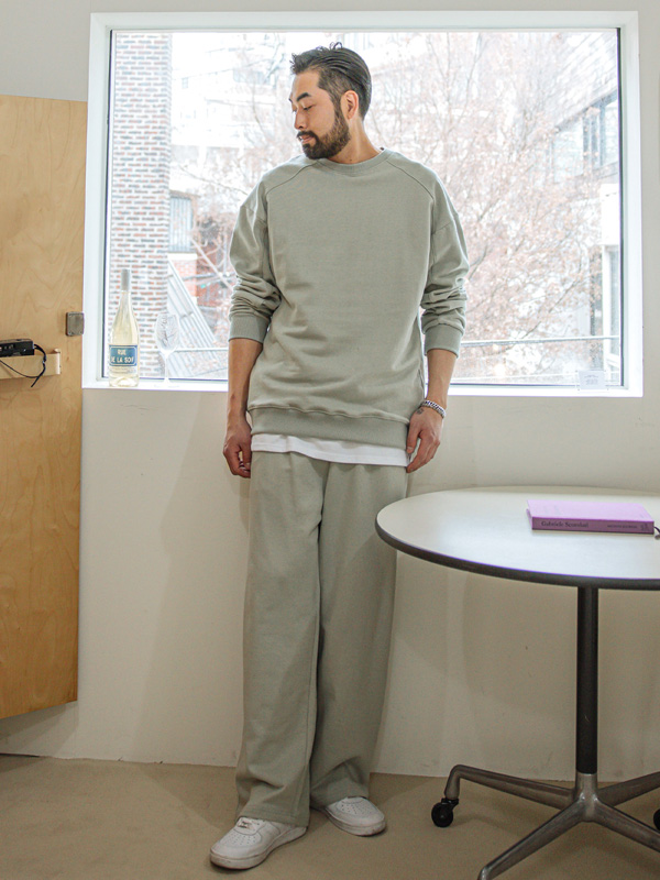 (L-5XL)<br>레디버 Incision man-to-man T