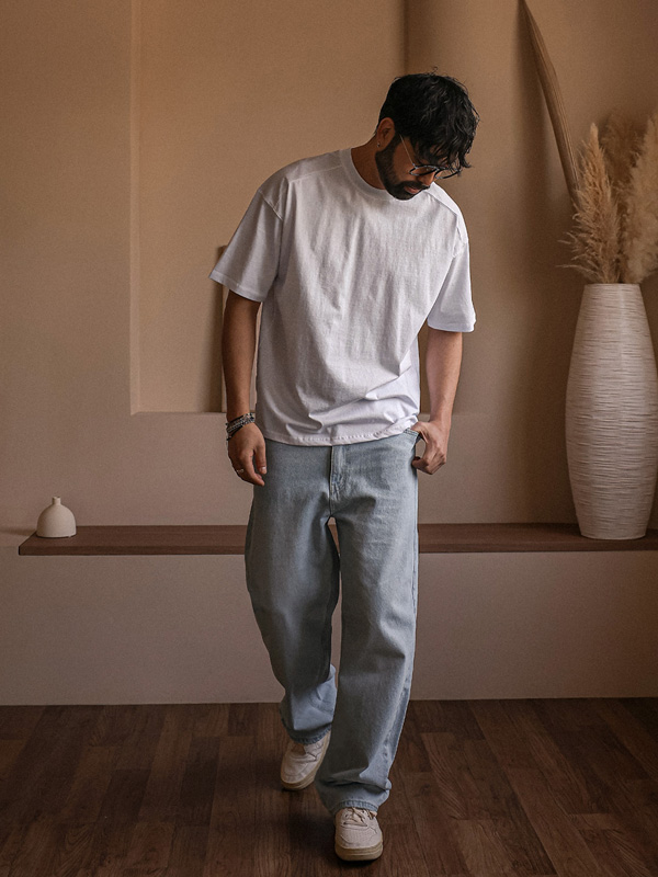 (L-5XL)<br>라버두 Short T shirts <br><font color="#098a09"><B>Select length (Basic,Long+6cm)</B></font>