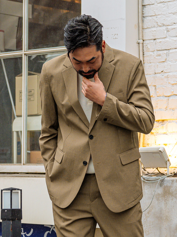 (S-5XL)<BR>아니타 Jacket+나즈닌 Back banding slacks