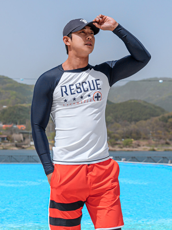 (M-5XL)<br>카페인 라이프스타일 rashguard