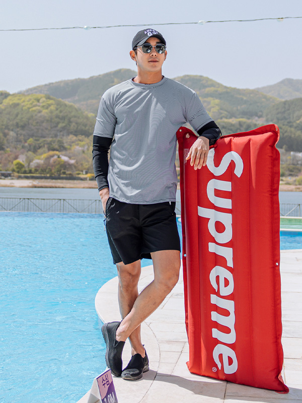 (L~5XL)<br>익사이팅 layered rashguard