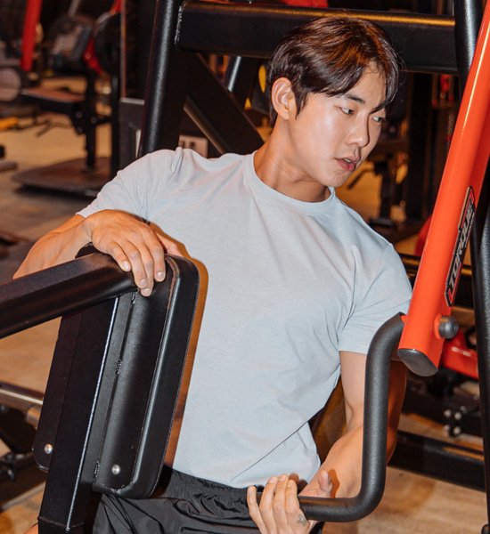 (M-6XL)<br>보카린 Short T shirts<br><B><font color="#072c81">[ W.DNA ]</font><br><font color="#098a09">Select length (Basic,Long+6cm)</font></B>