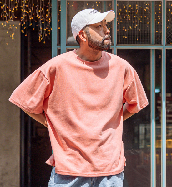 (XL-6XL)<br>알리어 Short T shirts<br><font color="#fb5ec9"><B>[1+1]</B></font>