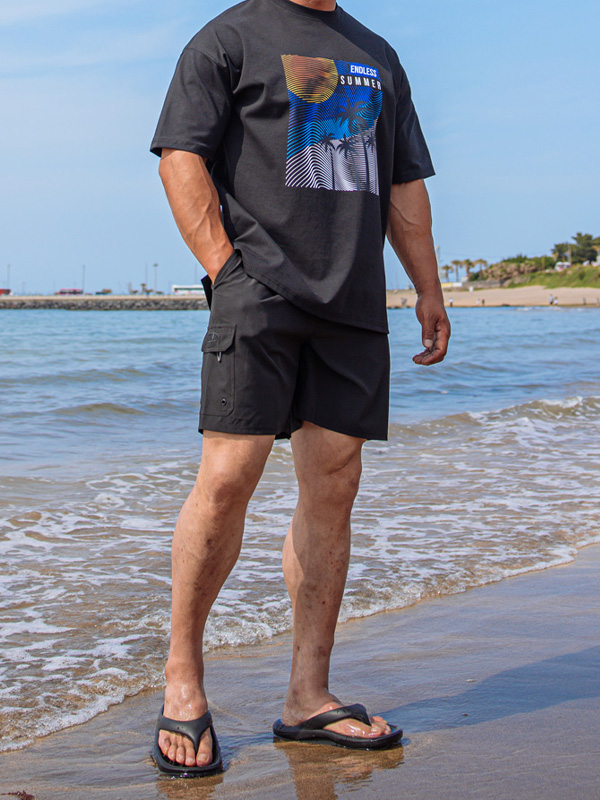 (L~5XL)<br>엔드리스썸머 Short T shirts